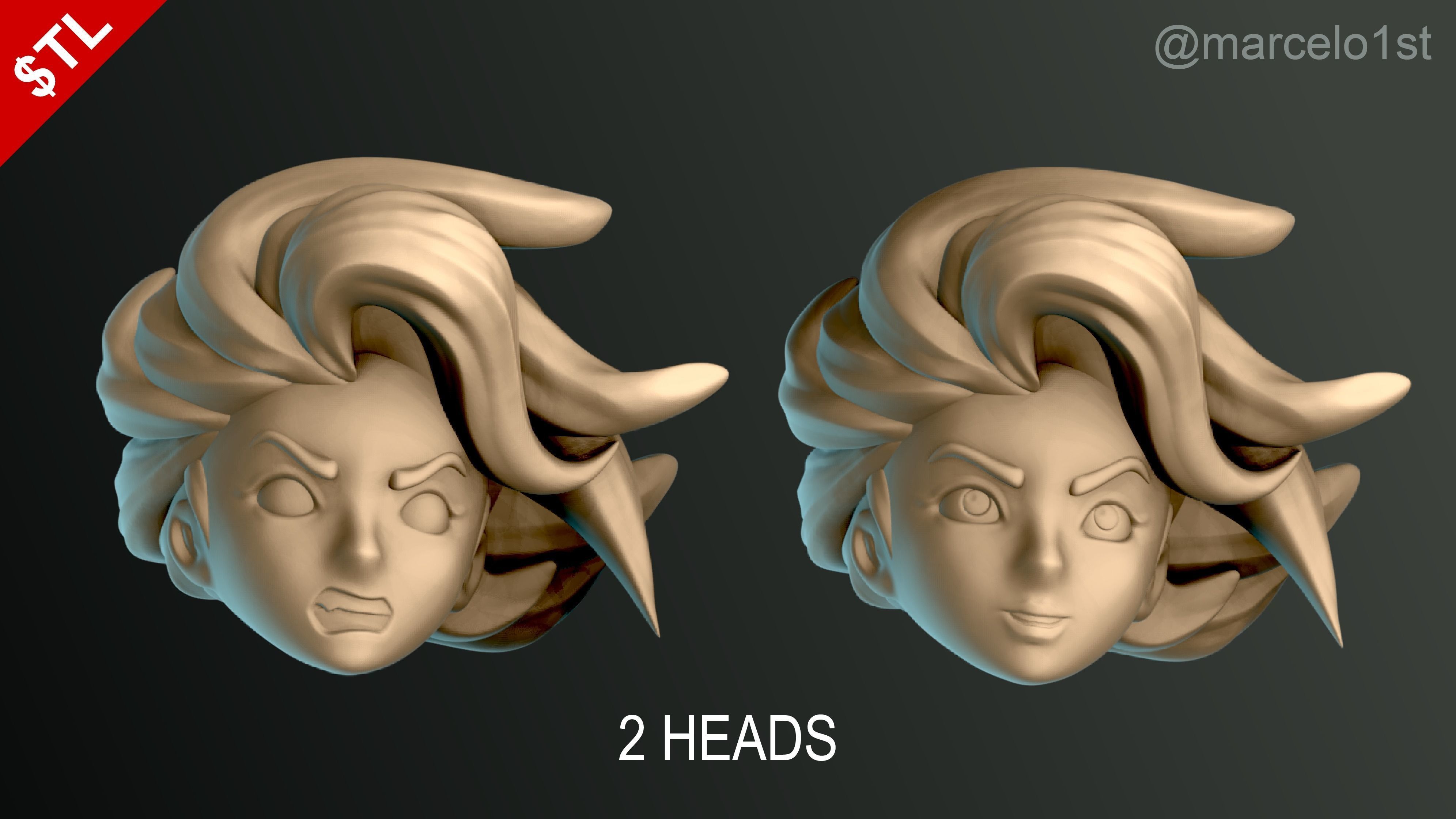 Supergirl Kara Zor-El Statue 3D print model_3