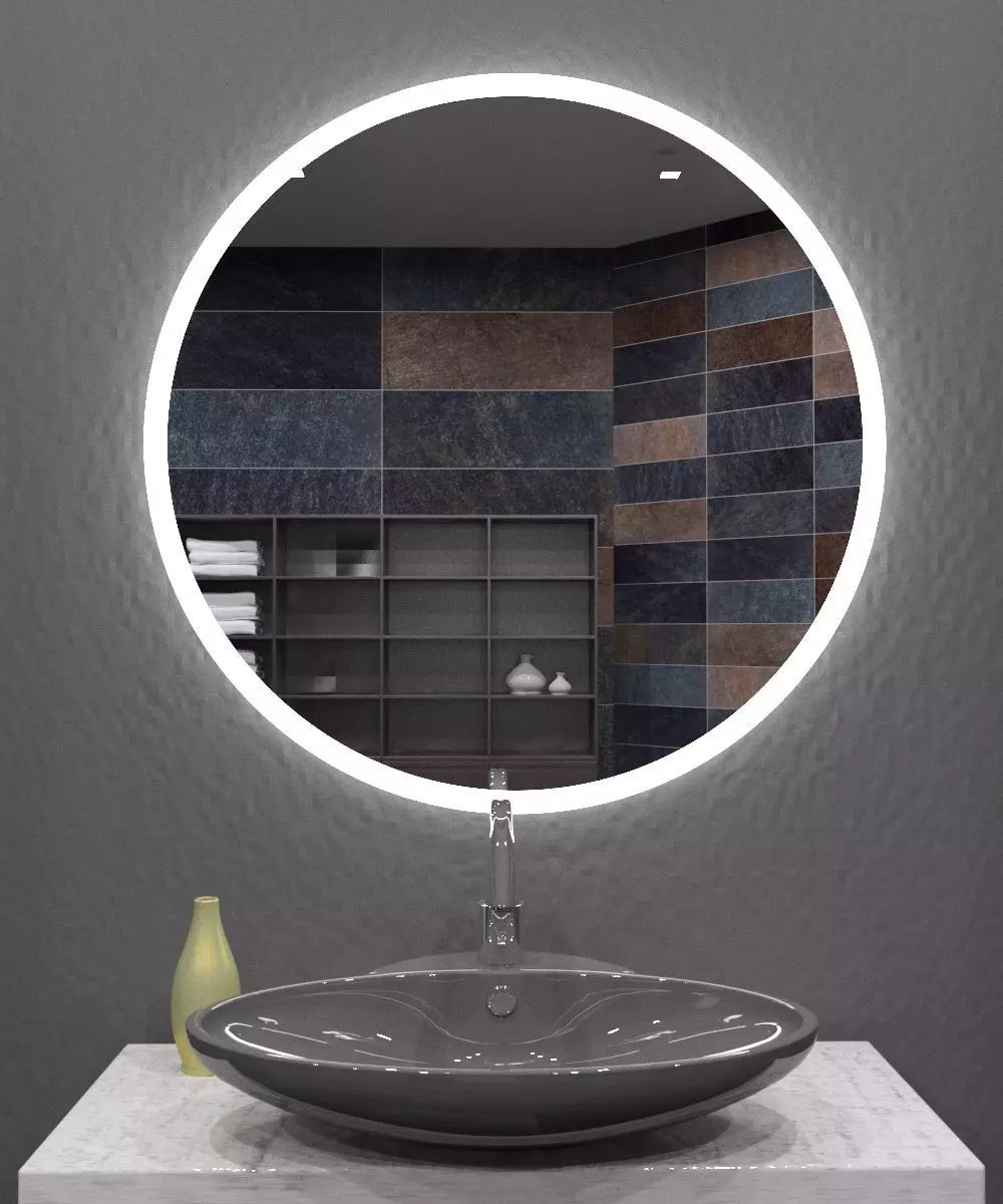 Illuminated Mirror 18 3D model_0
