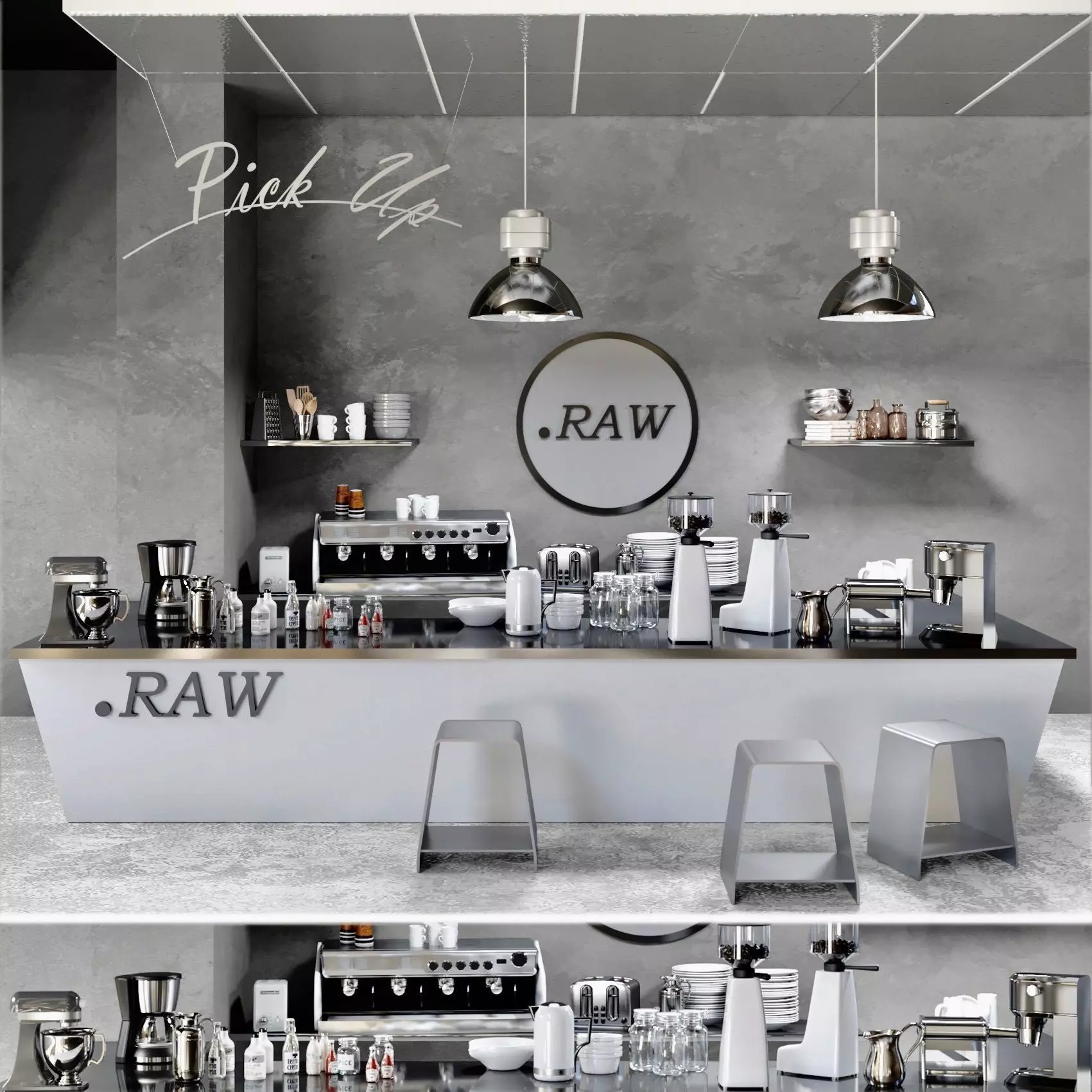 Coffee Shop 2 3D model