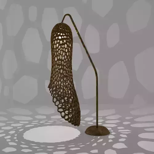 Parametric Floor lamp Free 3D model