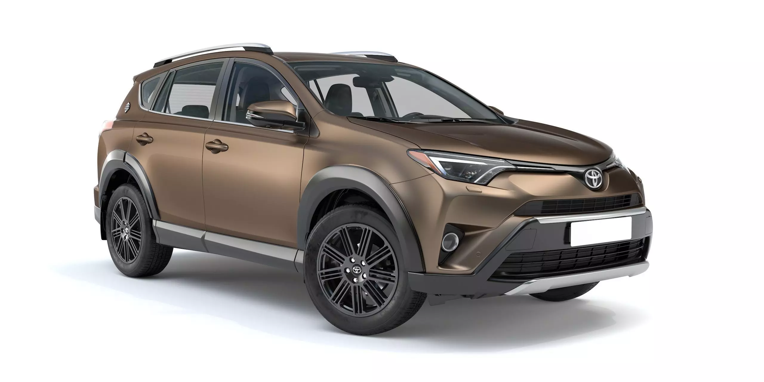 Toyota RAV 4 2017  Adventure without interior 3D model_0
