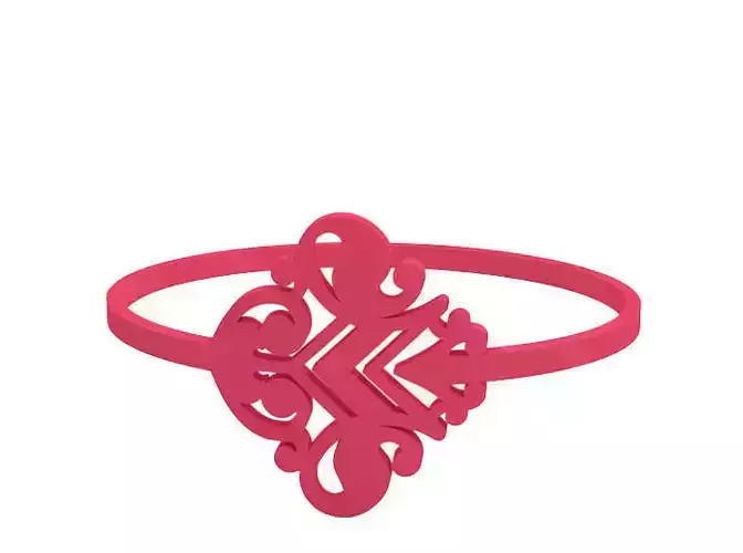 Bracelet with ornate design