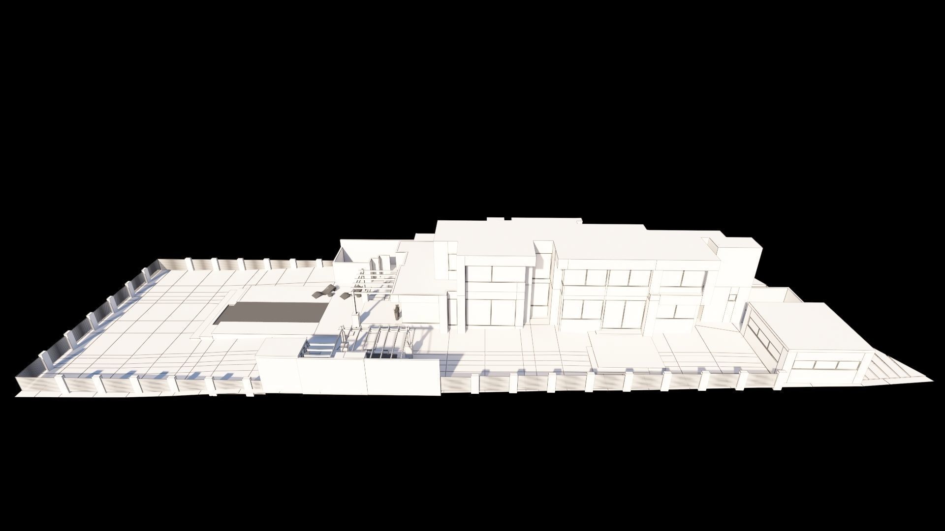 Modern House 3D model_4