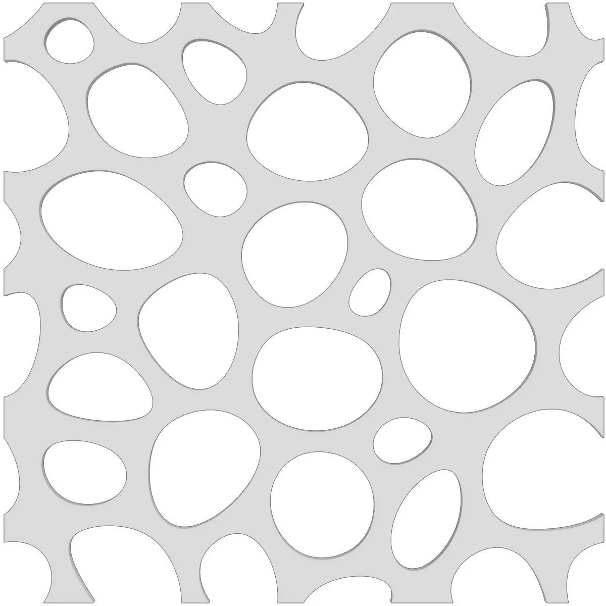 Bionic wall panel  3D model_0