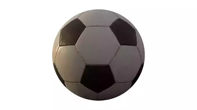 SportBallA soccer ball Low-poly 3D model