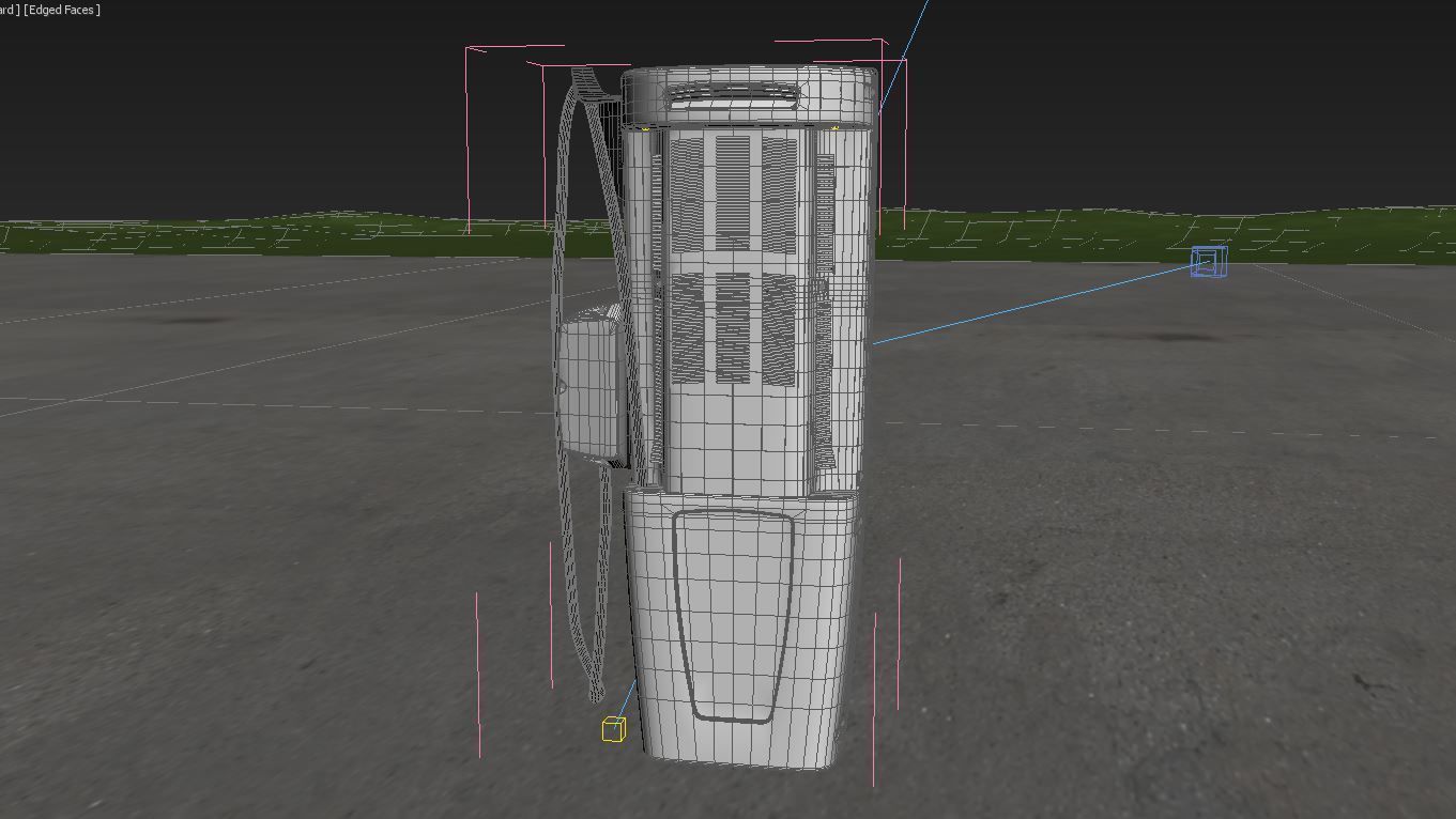 IONITY Charger 3D model_12