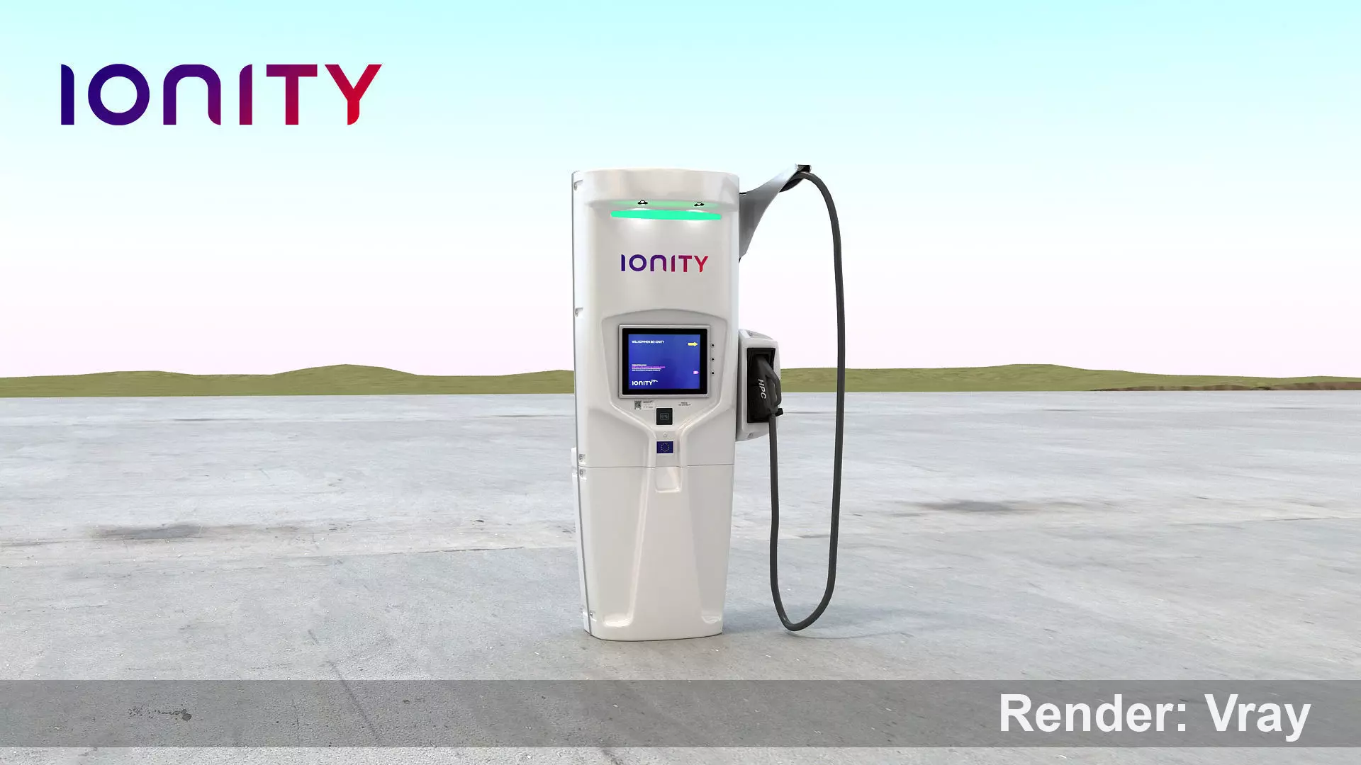 IONITY Charger 3D model_0