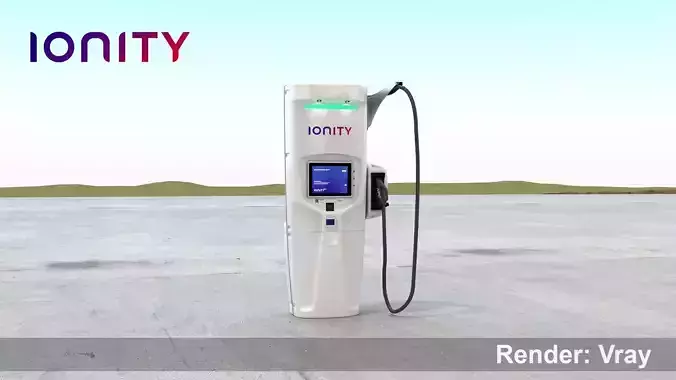 IONITY Charger 3D model