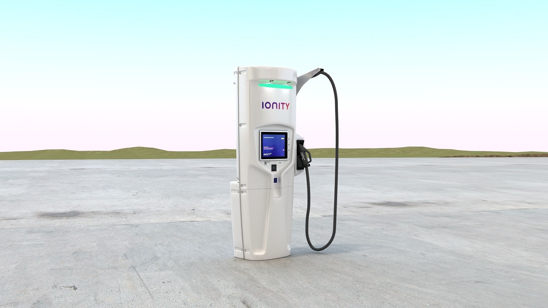IONITY Charger 3D model_8