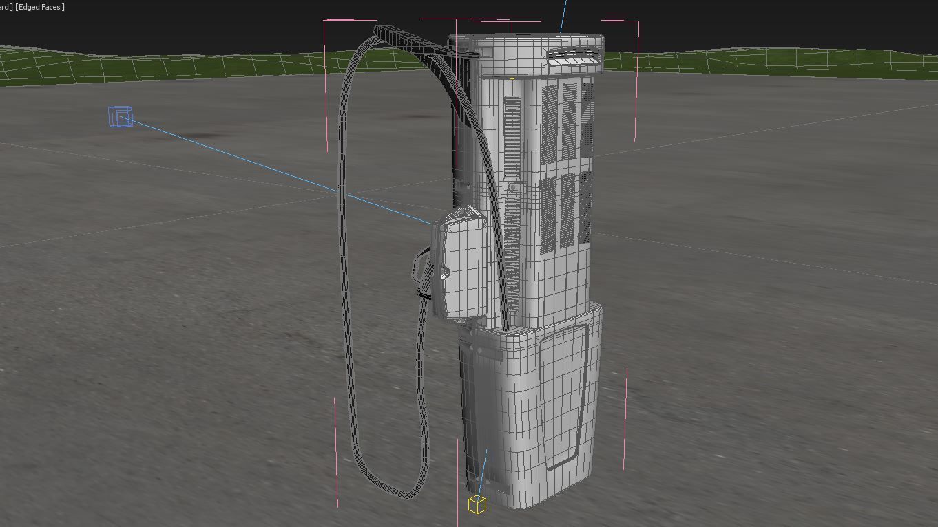 IONITY Charger 3D model_13