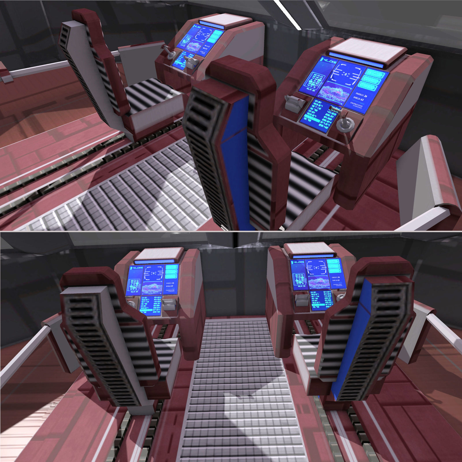 Tug Ship Low-poly 3D model_2