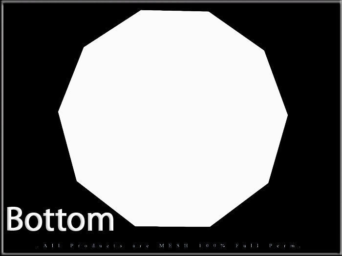 Ico Sphere - Half Low-poly 3D model_2