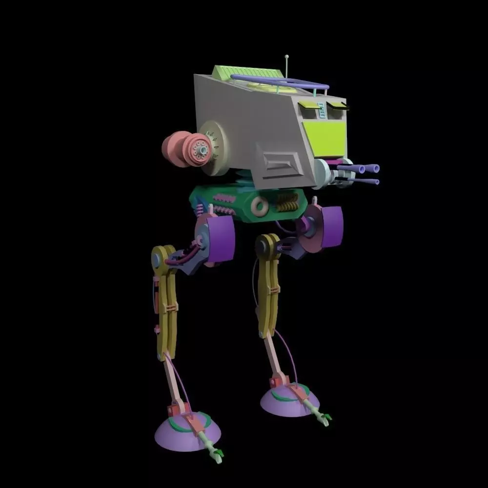 ATST from Star Wars Free 3D model