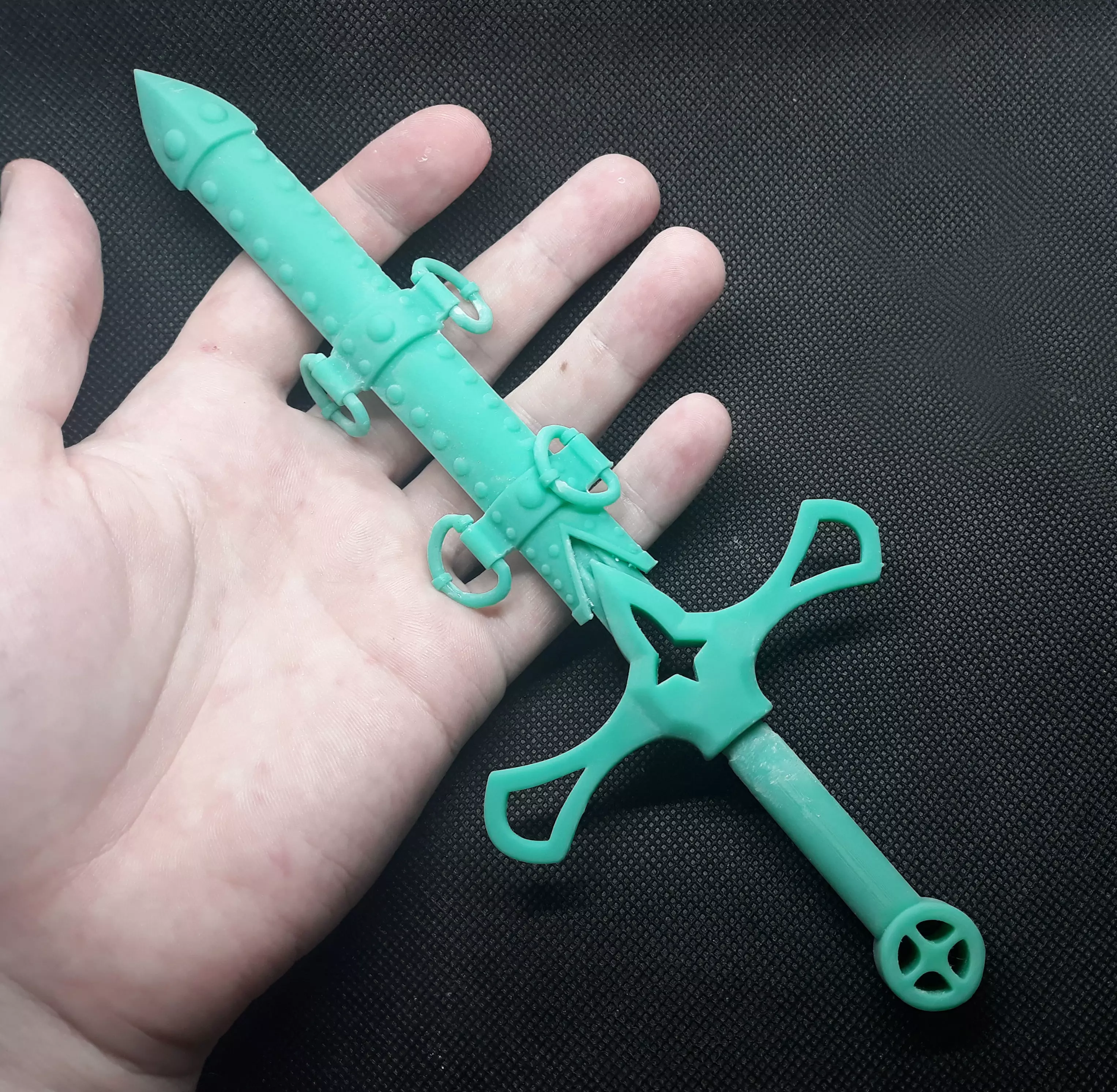 sword with sheath 2 3d print 3D print model