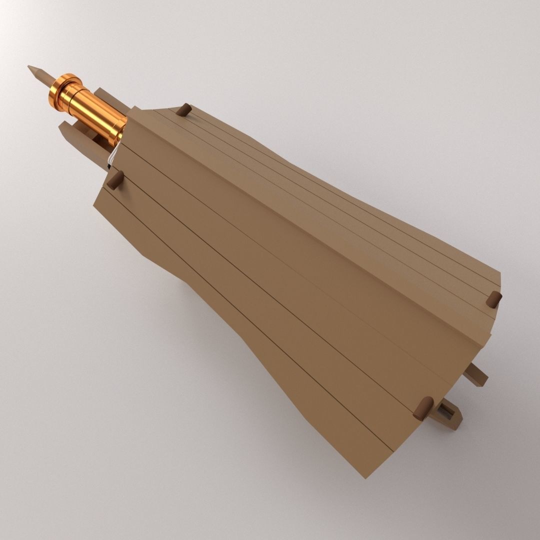 Spingarde with Canopy 3D model_1