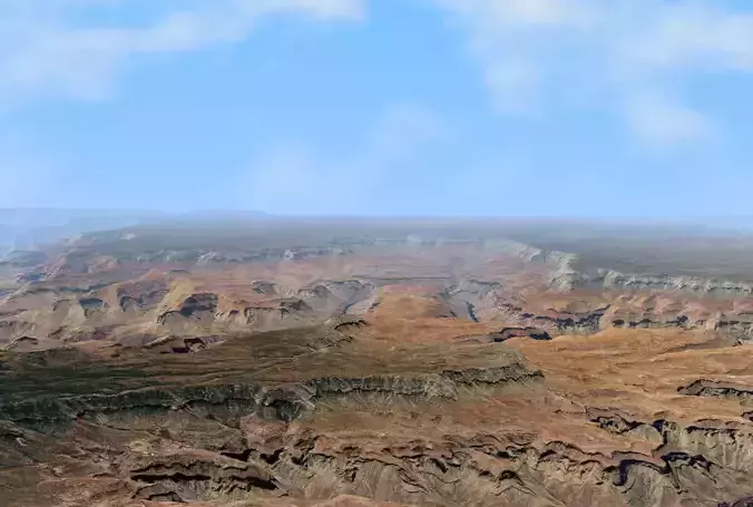 Grand Canyon 3D model