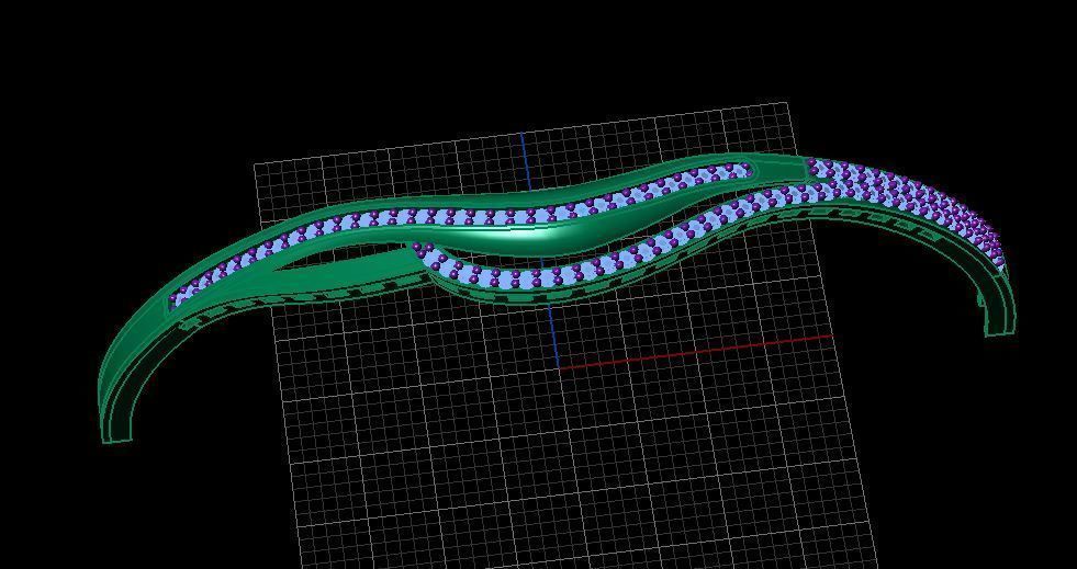 Fashion Bracelet 3D print model_5