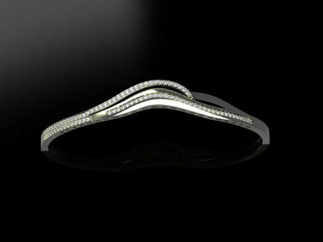 Fashion Bracelet 3D print model_0