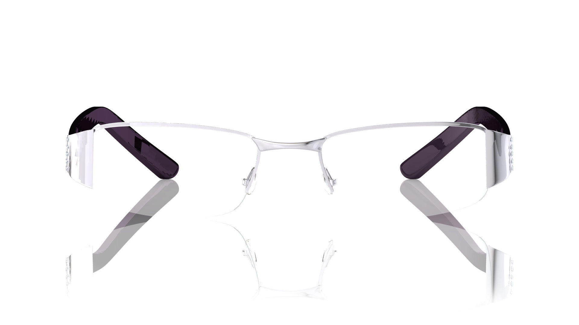 Eyeglasses for Men and Women 3D print model_1