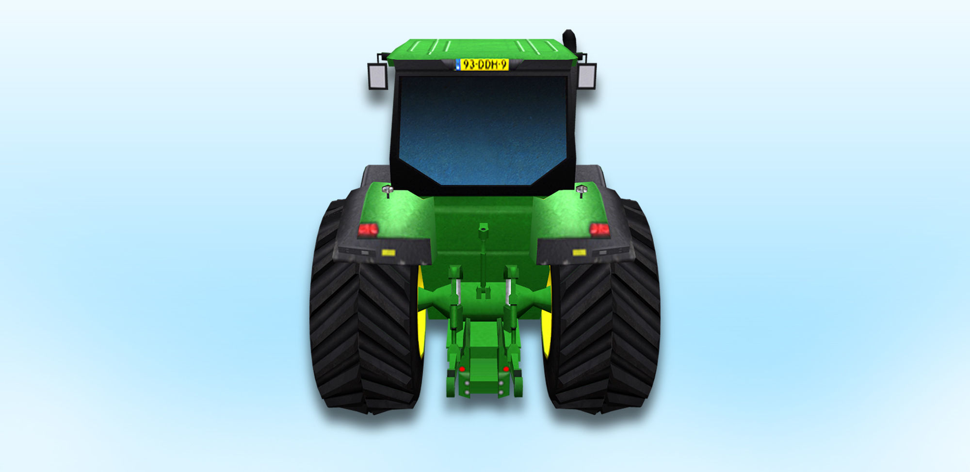 Tractor Free 3D model_4