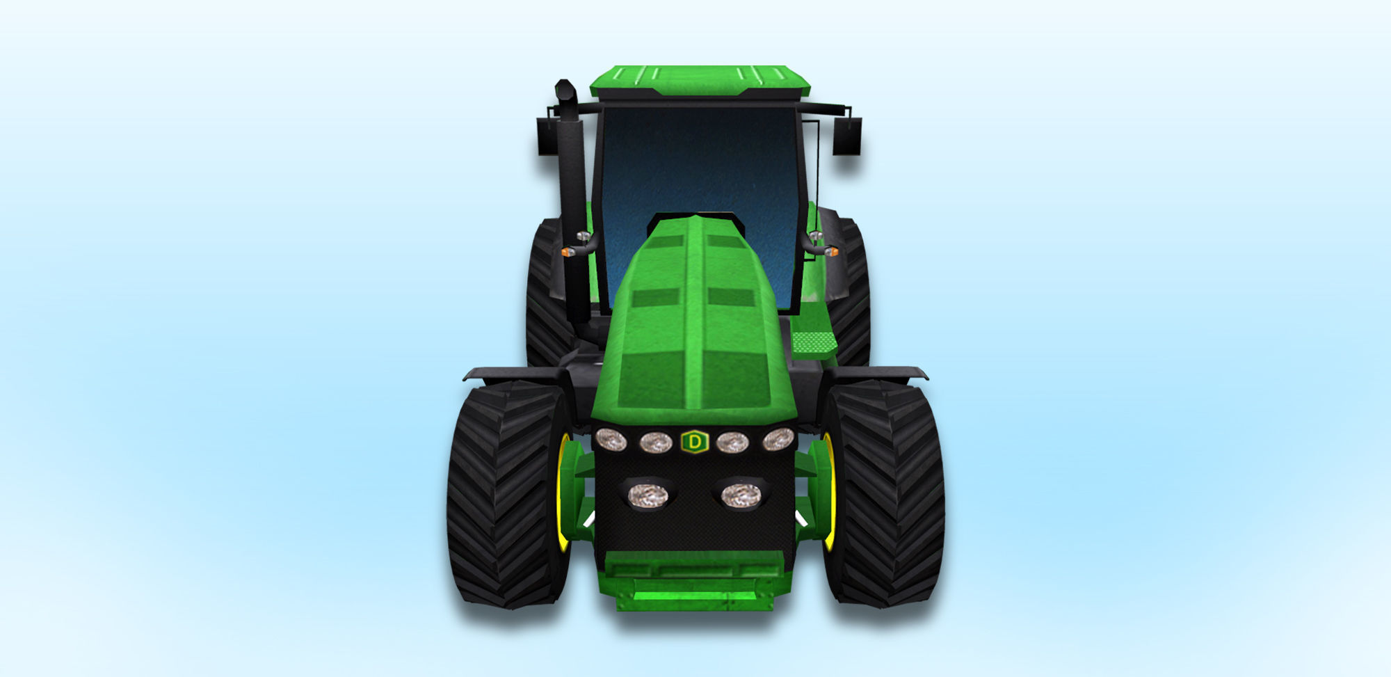 Tractor Free 3D model_1