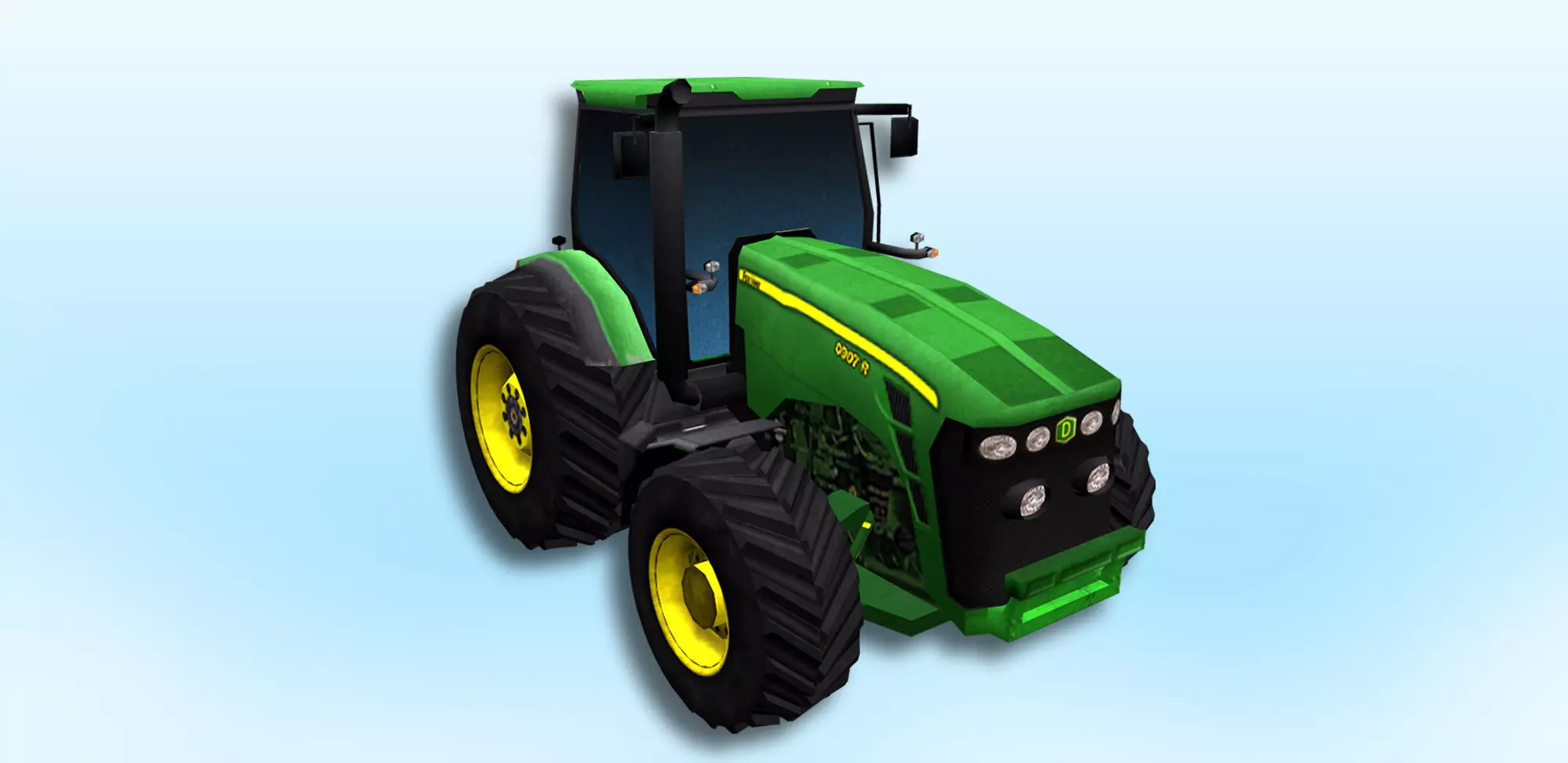 Tractor Free 3D model_0