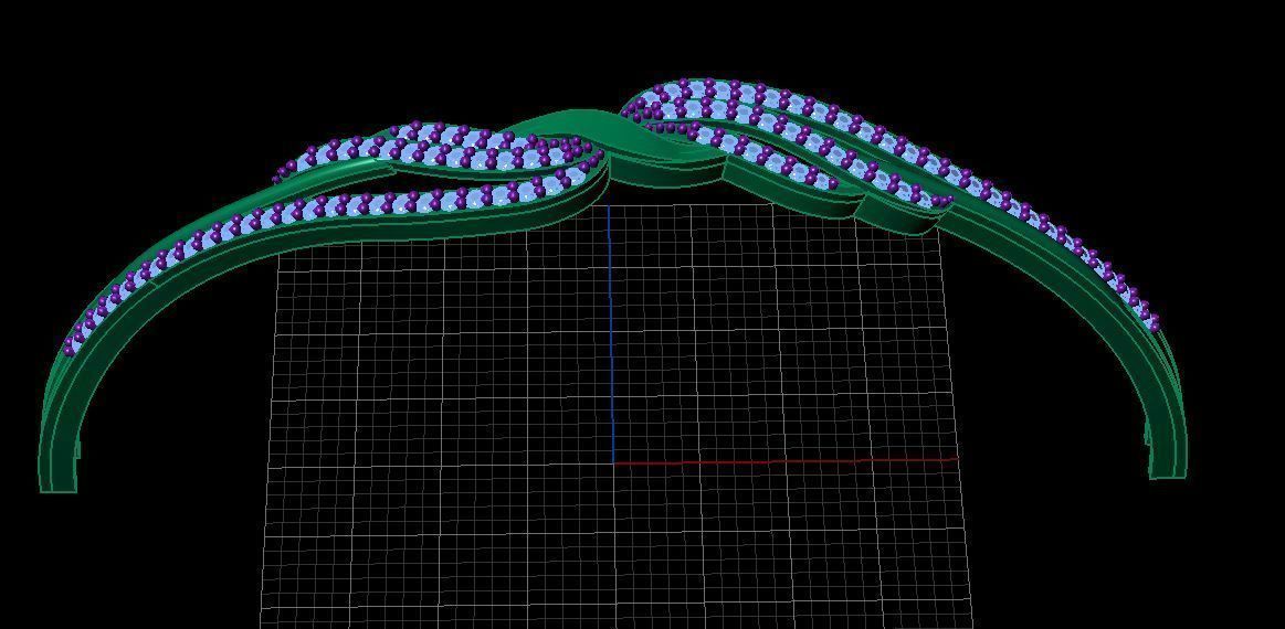 Fashion Bracelet 3D print model_3