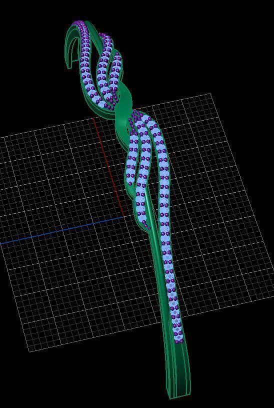 Fashion Bracelet 3D print model_5