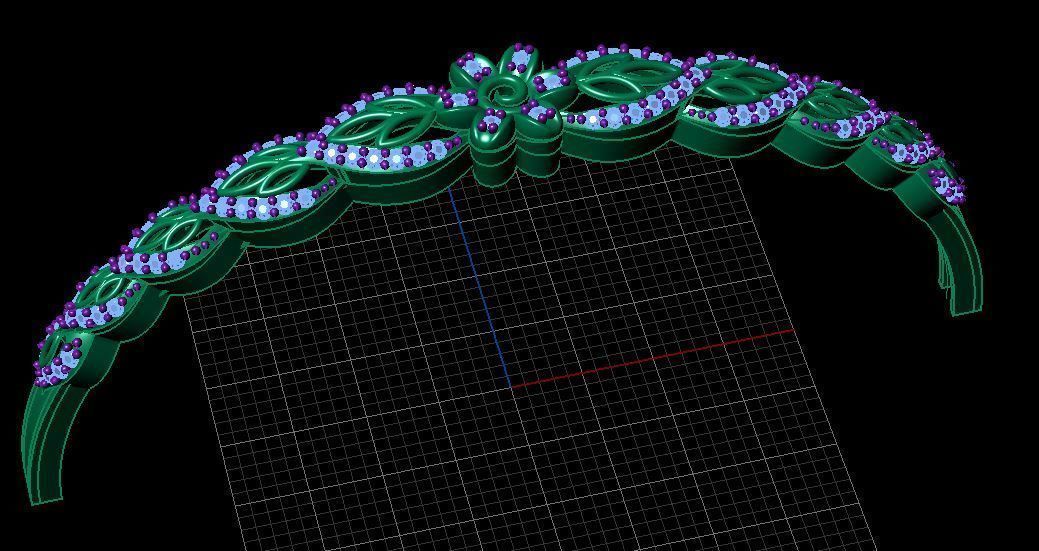 Fashion Bracelet 3D print model_4