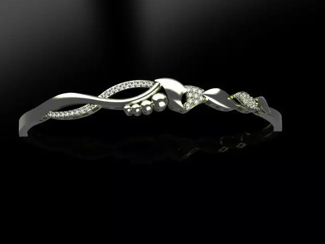 Fashion Bracelet 3D print model_0