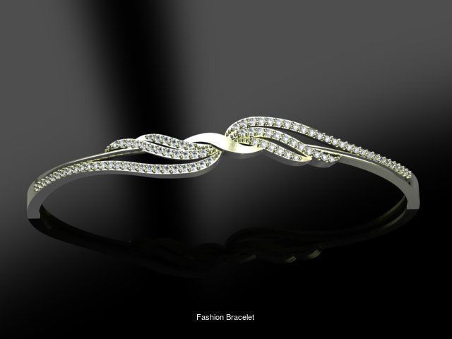 15 Fashion Bracelet 3dm file 3D Model Collection_10