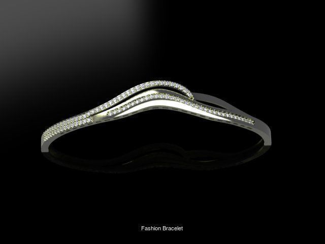 15 Fashion Bracelet 3dm file 3D Model Collection_8