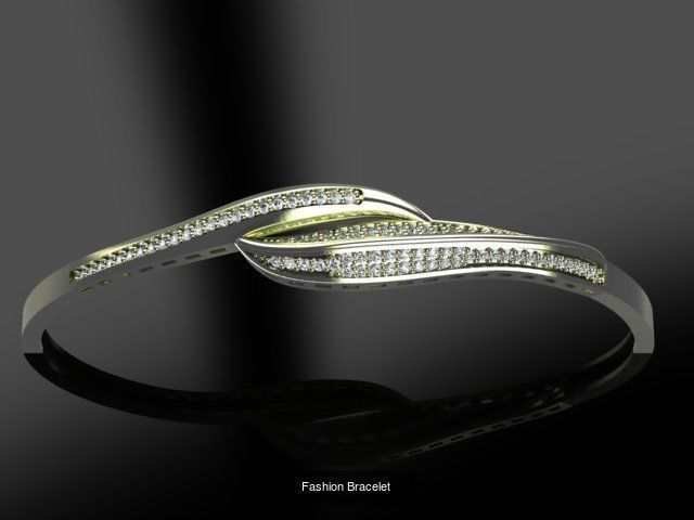 15 Fashion Bracelet 3dm file 3D Model Collection_2