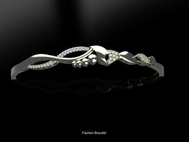 15 Fashion Bracelet 3dm file 3D Model Collection_13