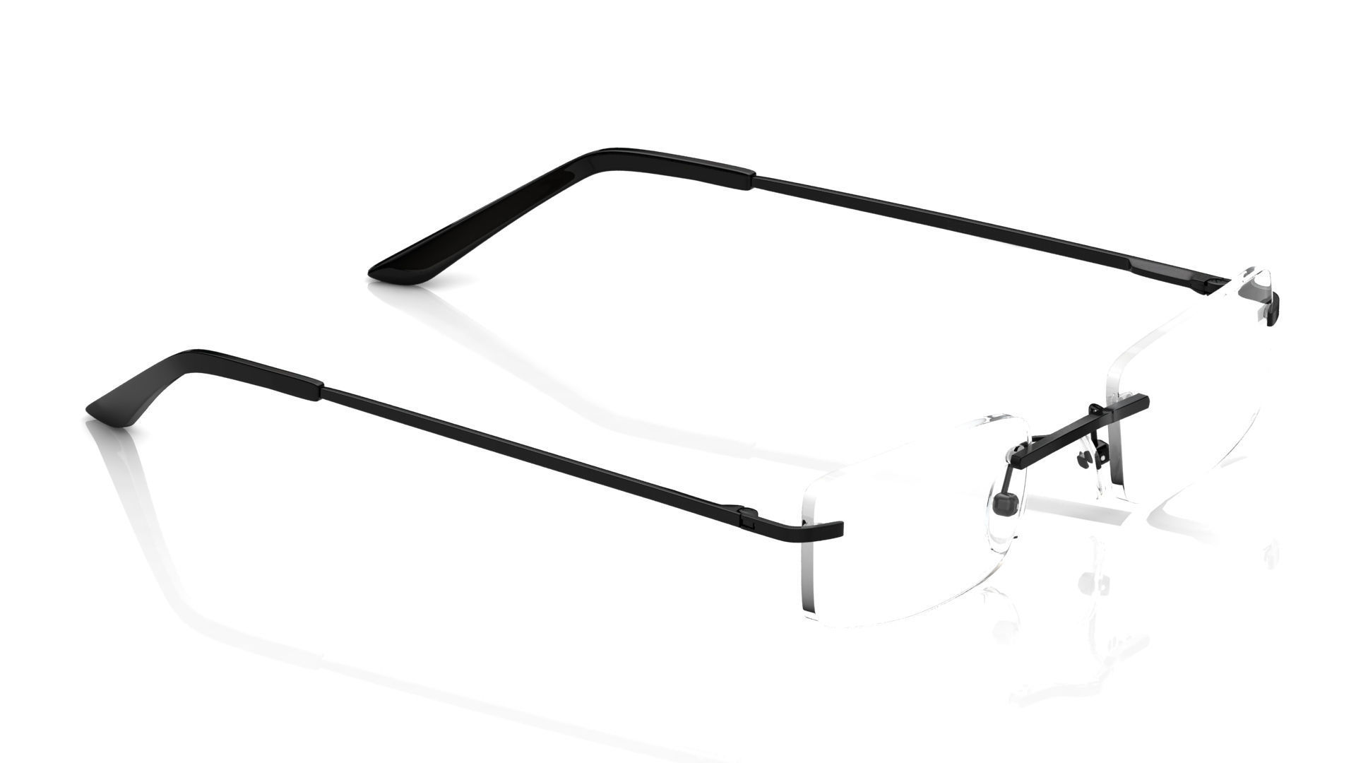 Eyeglasses for Men and Women 3D print model_3