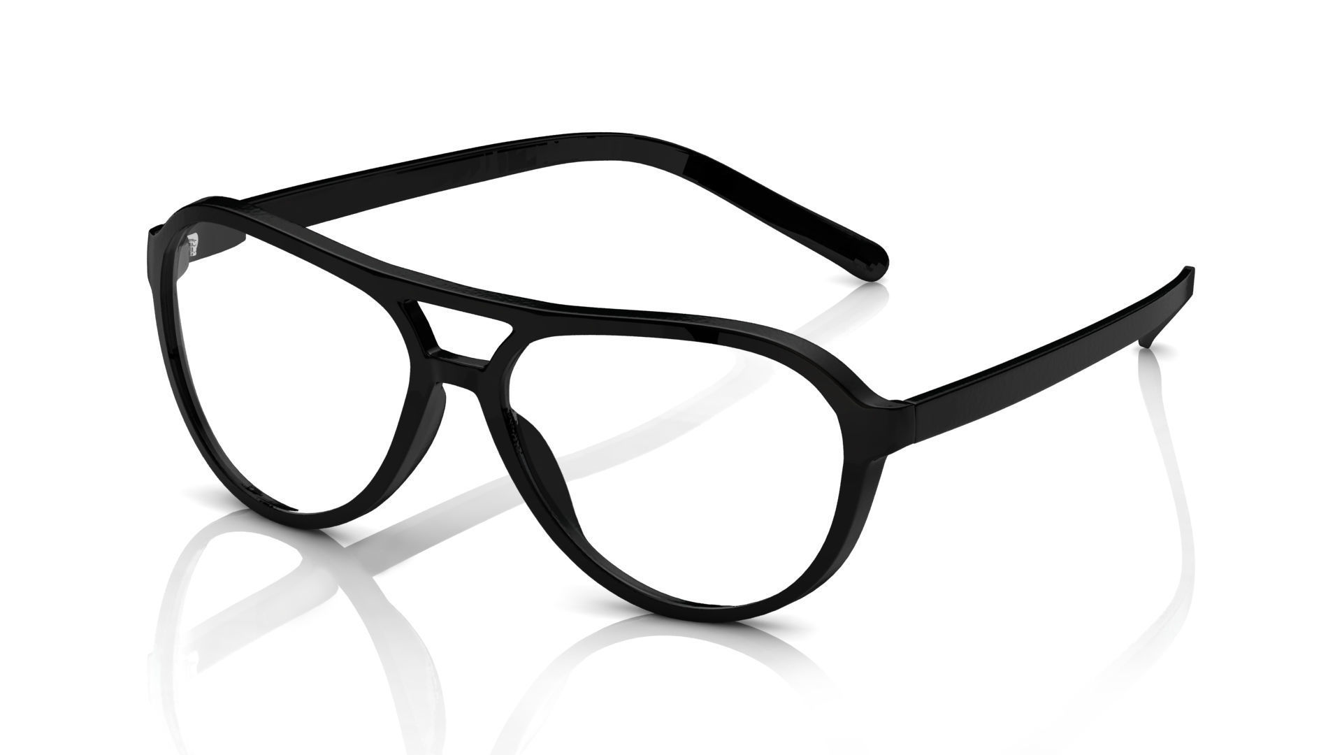 Eyeglasses for Men and Women 3D print model_1