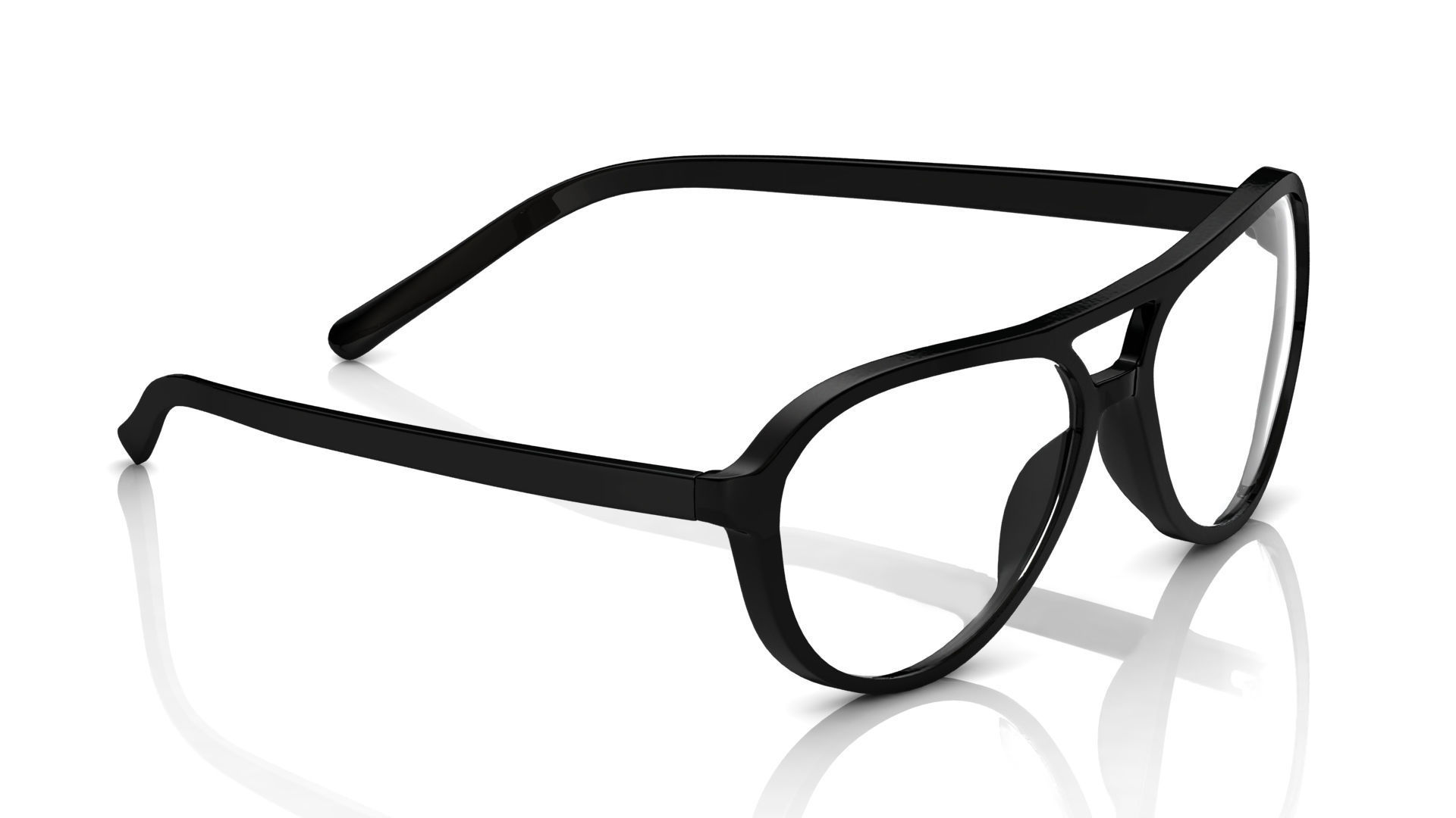 Eyeglasses for Men and Women 3D print model_3