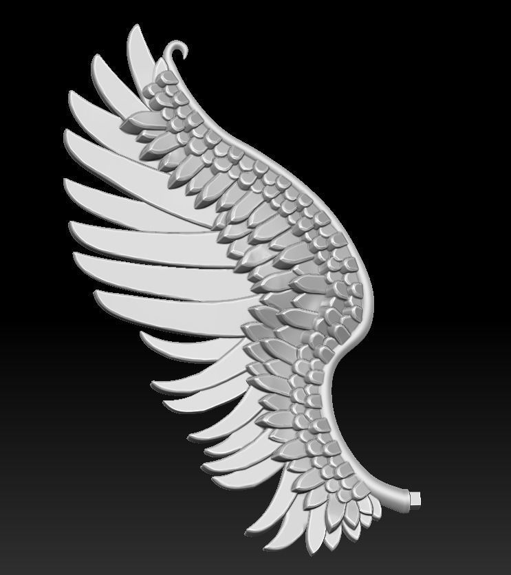 Archangel 3d print bust of man 3D print model_25