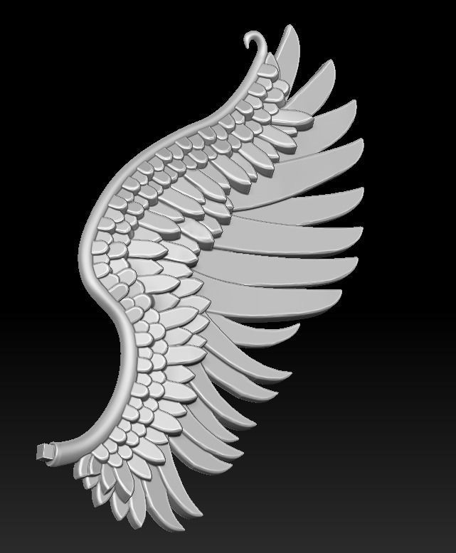 Archangel 3d print bust of man 3D print model_26