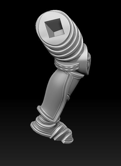 Archangel 3d print bust of man 3D print model_16