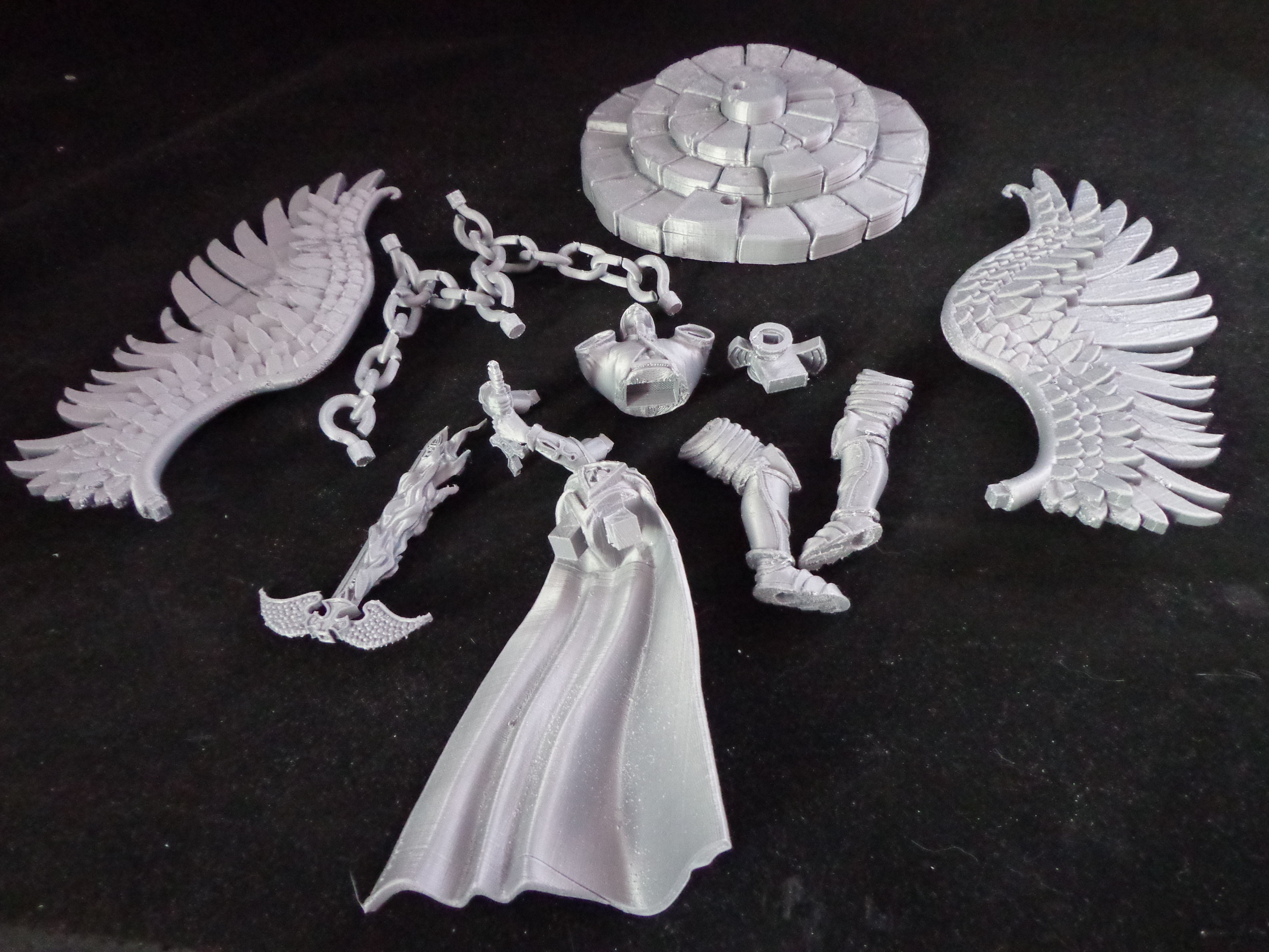 Archangel 3d print bust of man 3D print model_1