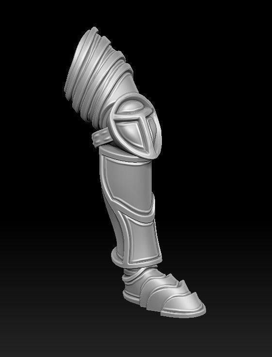 Archangel 3d print bust of man 3D print model_15