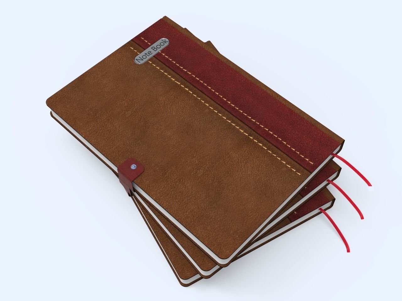 Note book 3D model_10