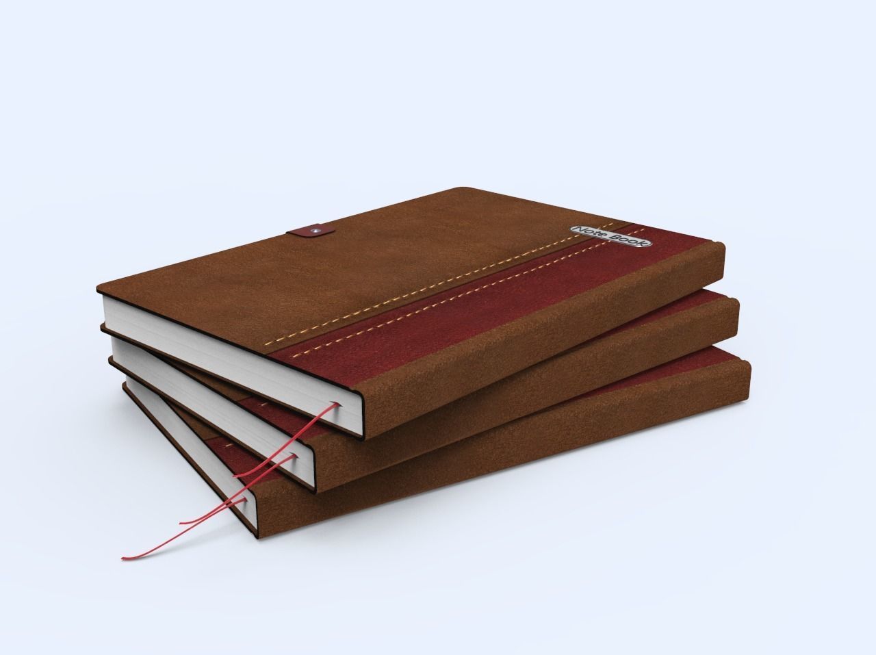 Note book 3D model_6