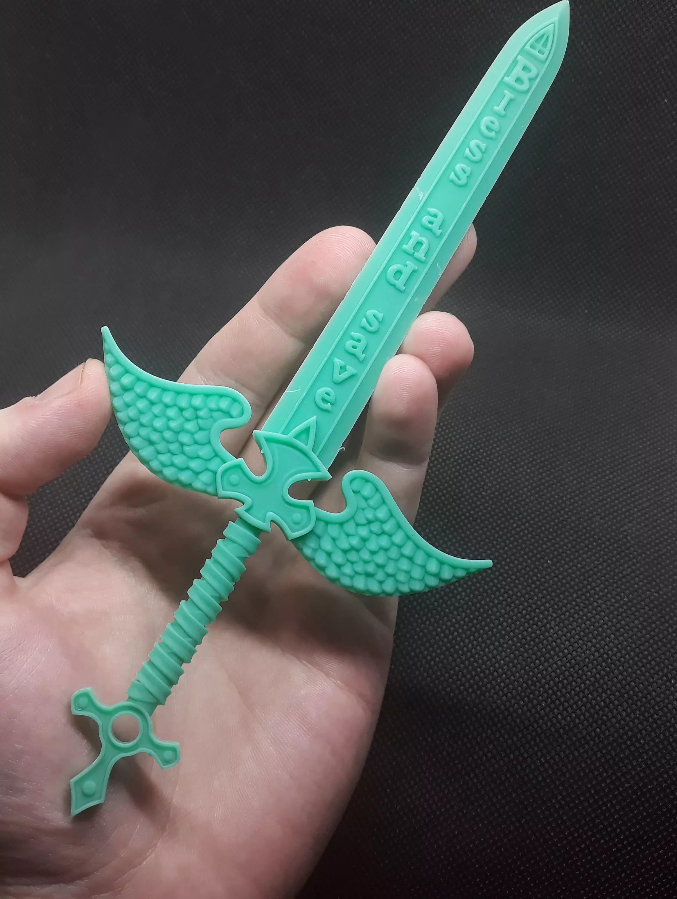 winged sword 3d print 3D print model