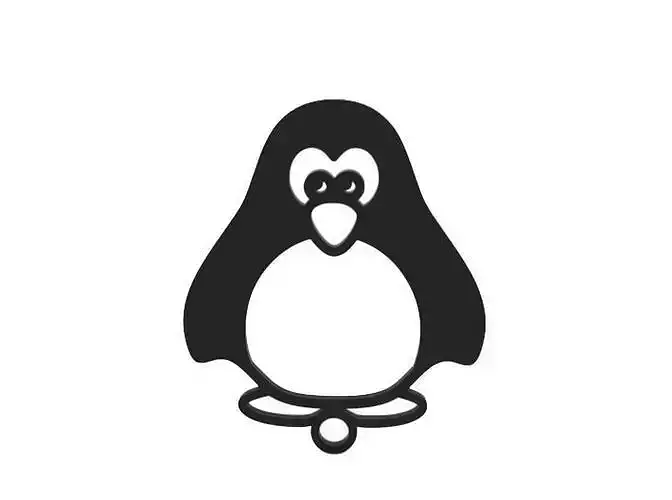 Keychain penguin icon
