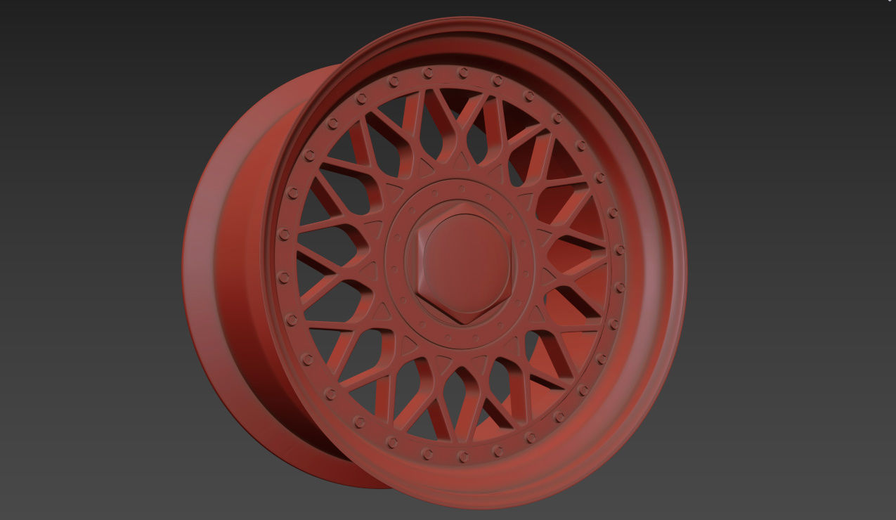 BBS RM Custom Wheels 3D model_5