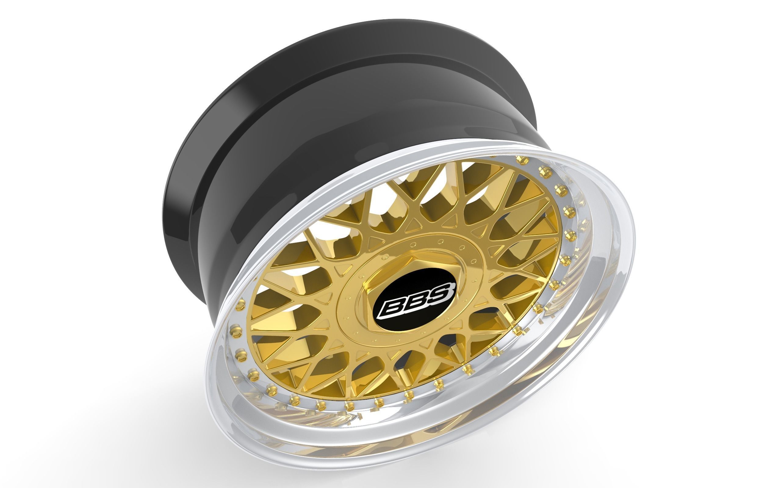 BBS RM Custom Wheels 3D model_1