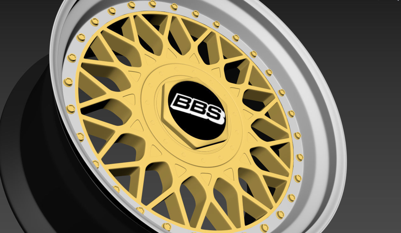 BBS RM Custom Wheels 3D model_10