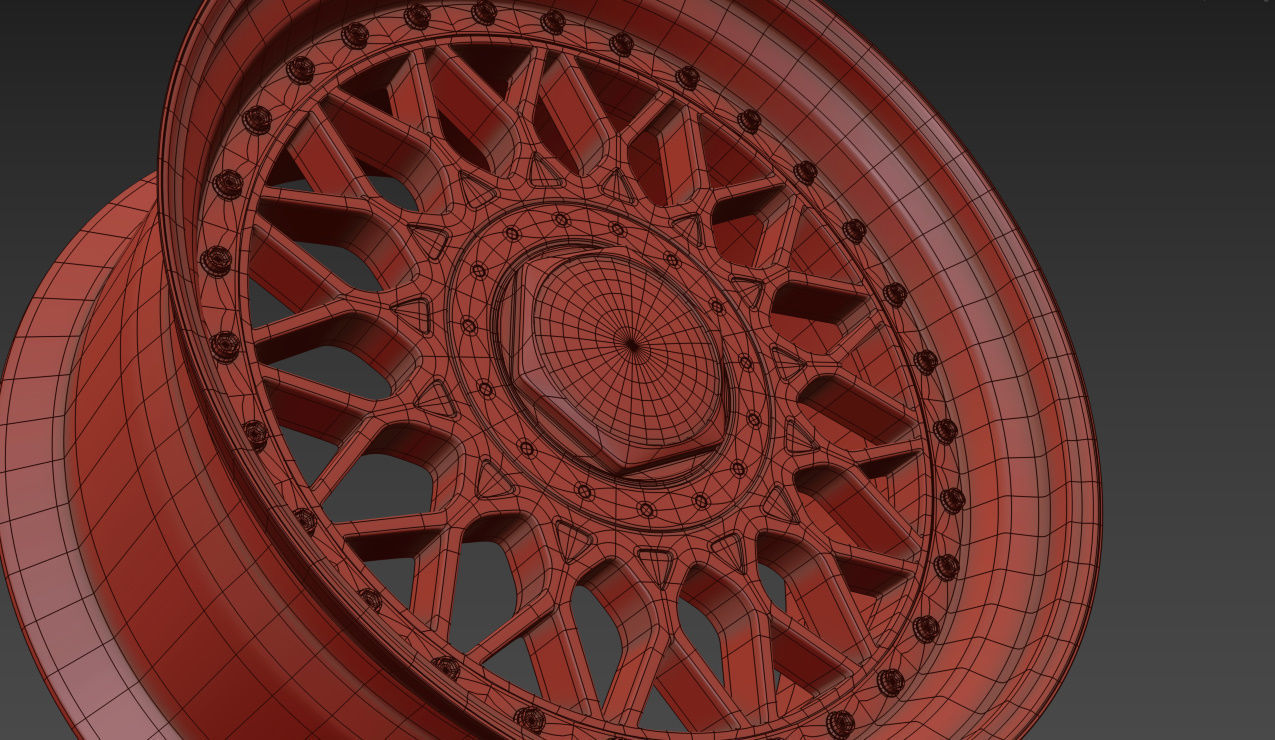 BBS RM Custom Wheels 3D model_12